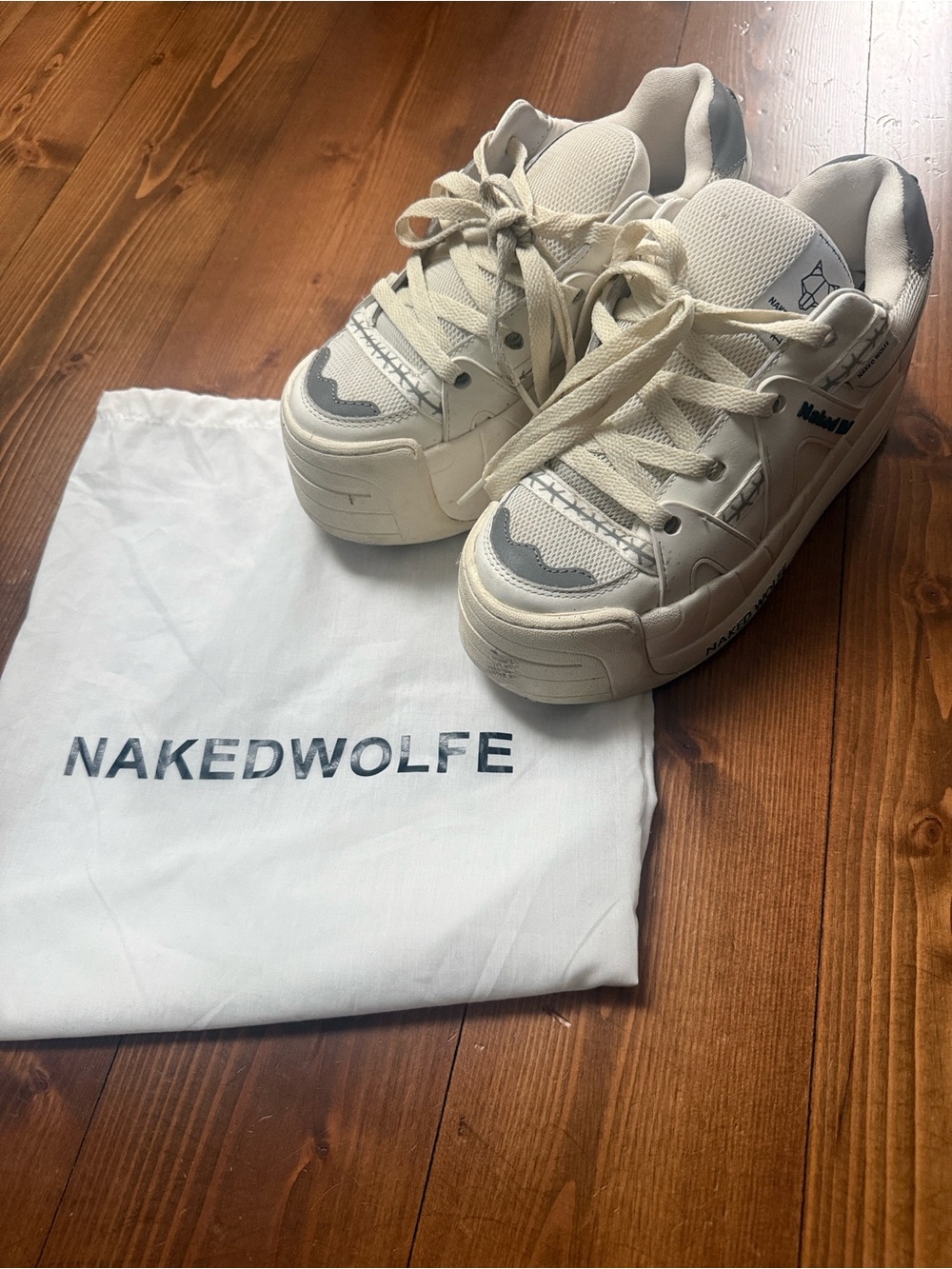 Naked Wolfe Slider Platform Sneakers